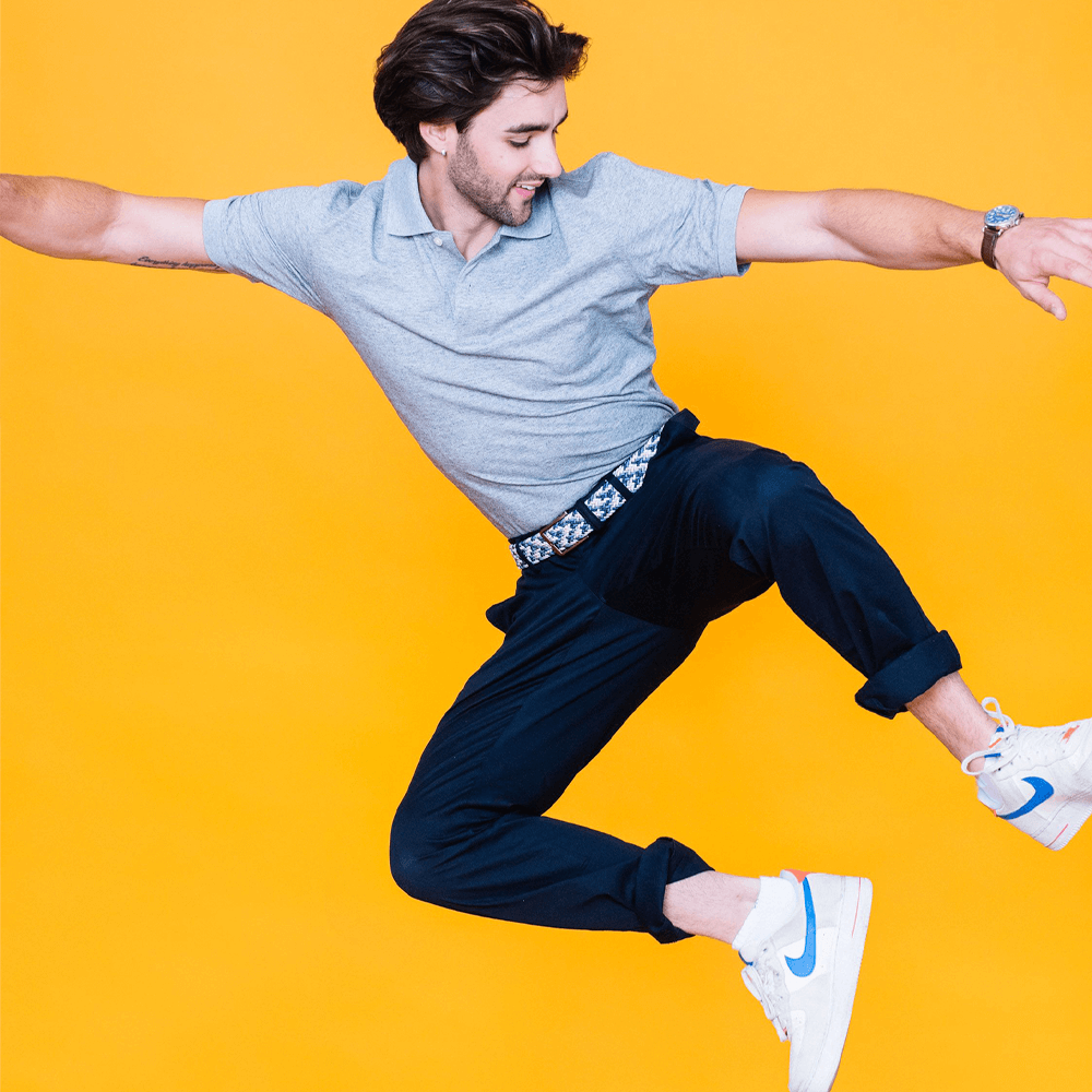 Chaos Tropic Blue/Pink Men's Belt