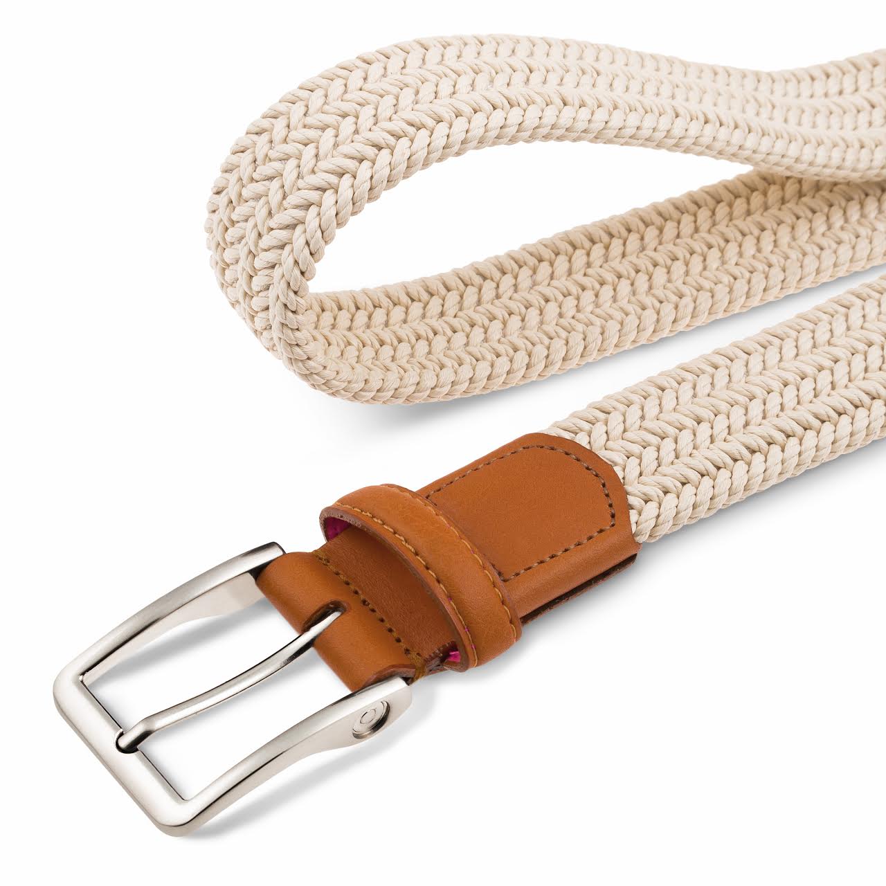 Terra Cream Men's Belt