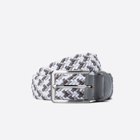 Chaos Grey/White Men's Belt
