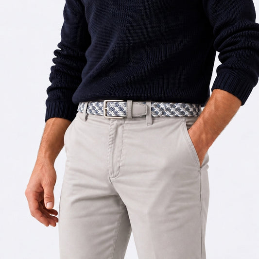 Chaos Grey/White/Jeans Men's Belt