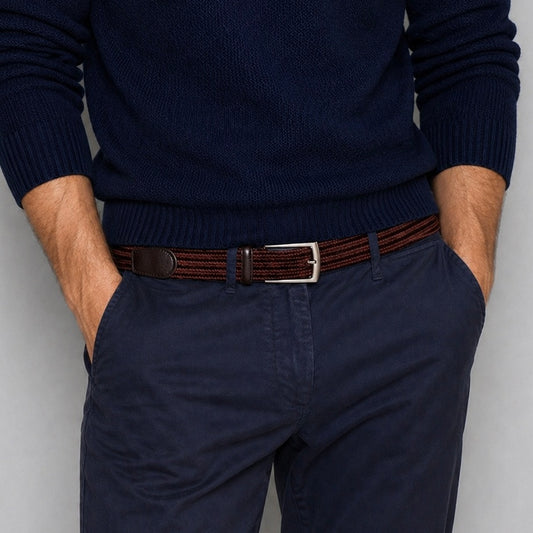 Control Brown Men's Belt