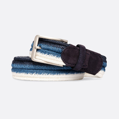 Arrow Navy/Blue/White Men's Belt