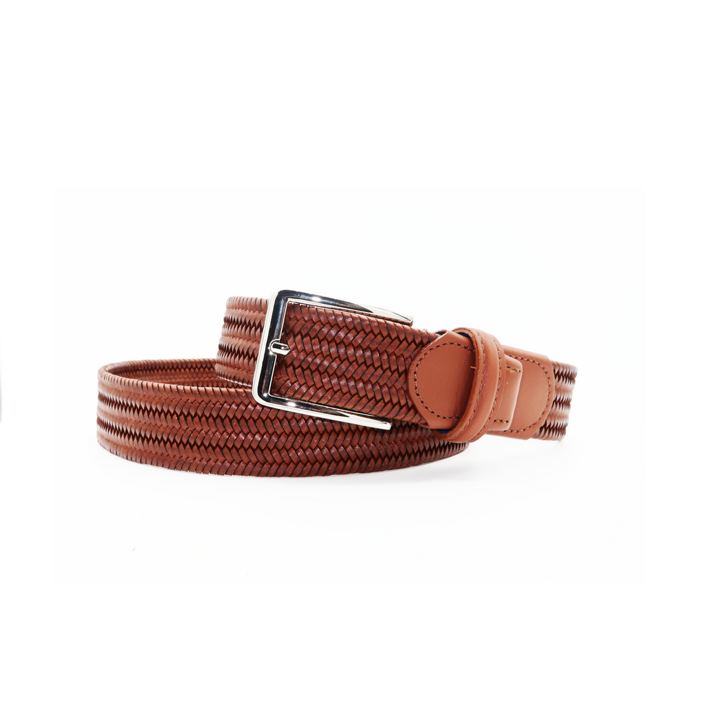 Litmus - Premium Men's Leather Woven Belt | Beltology