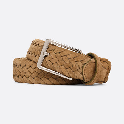 Newton Taupe Men's Belt