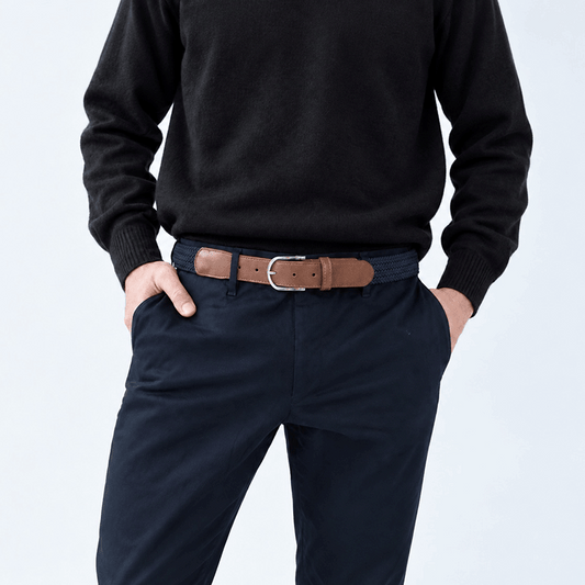 Wavelength Navy Men's Belt