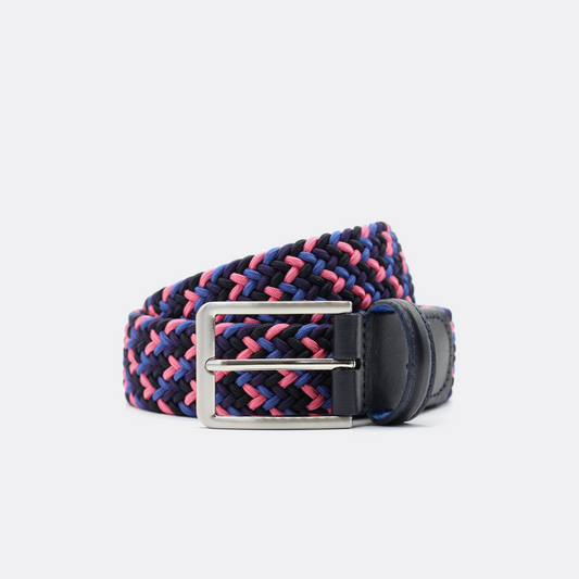 Chaos Pink/Navy/Black Men's Belt